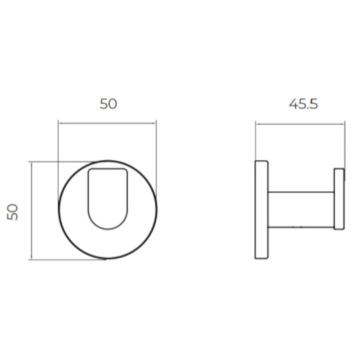 Percha PRACTIC cromo - CAP003-01 2