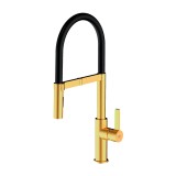 Monomando fregadero osmosis UDINE oro cepillado - 82702-G 1