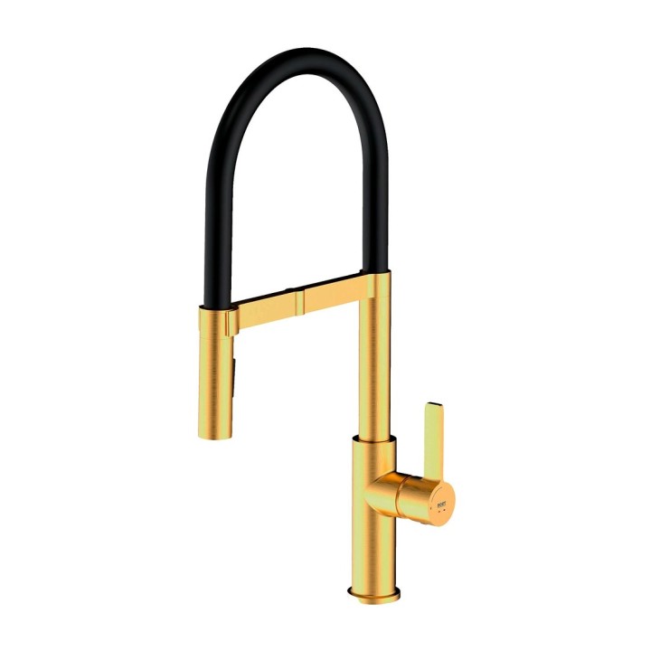 Monomando fregadero osmosis UDINE oro cepillado - 82702-G 1