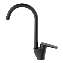 Monomando fregadero LUCA negro mate - 14657/N 1