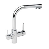 Monomando fregadero osmosis TUBULAR cromo - 82700 1