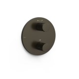 Termostático ducha empotrado 2-vías THERM-BOX negro bronce - 26225001KMB 1