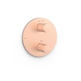 Termostático ducha empotrado 2-vías THERM-BOX oro rosa mate - 26225001OPM 1