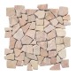 Malla mosaico piedra natural MOS-102 ROSADO - Tercocer