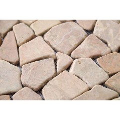 Malla Mosaico Piedra Natural MOS-102 ROSADO - Tercocer 1