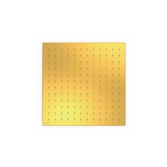 Rociador ducha a techo TRES 405x405mm oro brillo - 13495101OR - Tres