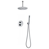 Kit termostático ducha empotrado 2-vías TOP cromo - GTQ038 1