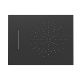 Rociador ducha a techo 500x650mm negro mate - 29997001NM 1