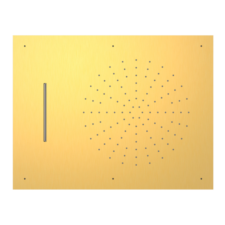 Rociador ducha a techo 500x650mm oro mate - 29997001OM 1