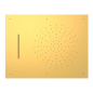 Rociador ducha a techo 500x650mm oro mate - 29997001OM