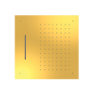 Rociador ducha a techo 500x500mm oro brillo - 29995501OR