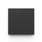 Rociador ducha a techo TRES 405x405mm negro mate - 13495102NM