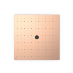 Rociador ducha a techo TRES 405x405mm oro rosa mate - 13495102OPM - Tres