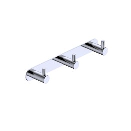 Percha triple ESSENTIAL cromo - CAE001-02 1