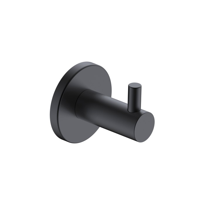 Percha ESSENTIAL negro mate - CAE001-01/NG 1