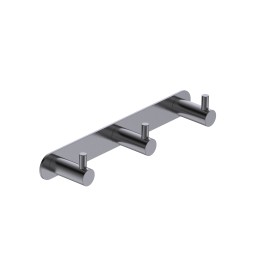 Percha triple ESSENTIAL black gun metal - CAE001-02/BGM 1