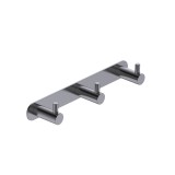 Percha triple ESSENTIAL black gun metal - CAE001-02/BGM 1