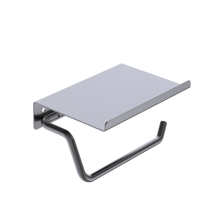 Portarrollo pared ESSENTIAL Black gun metal - CAE001-09/BGM 1