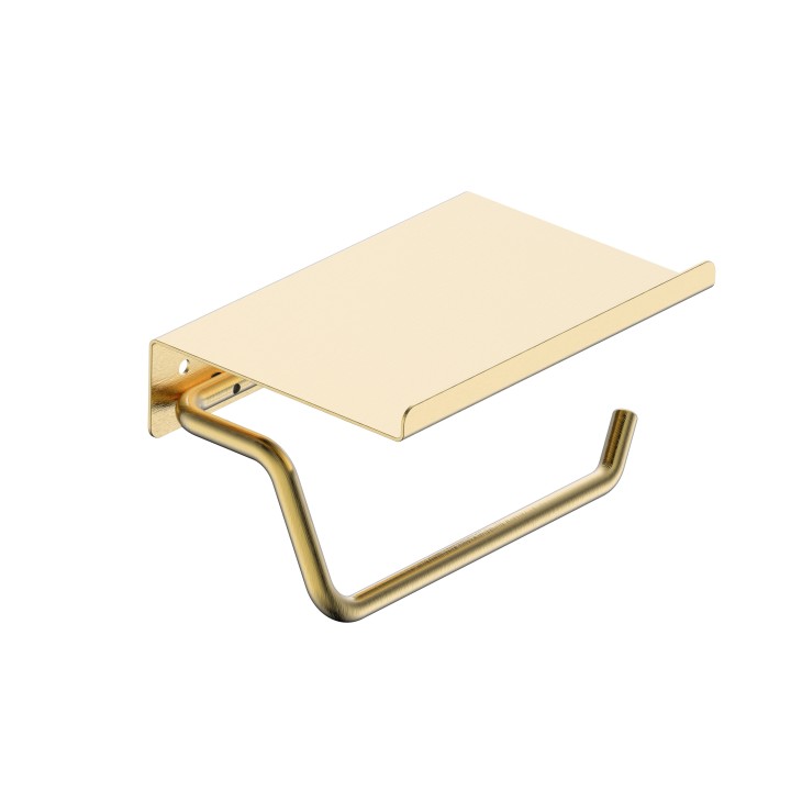 Portarrollo pared ESSENTIAL oro cepillado - CAE001-09/OC 1