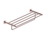 Toallero barra múltiple ESSENTIAL oro rosa cepillado - CAE001-05/ORC 1