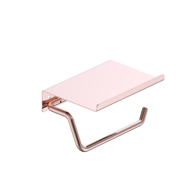 Portarrollo pared ESSENTIAL oro rosa cepillado - CAE001-09/ORC 1