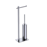 Portaescobillero suelo PRACTIC cromo - CAP003-07 1