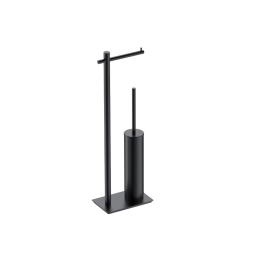 Portaescobillero suelo PRACTIC negro mate - CAP003-07/NG 1