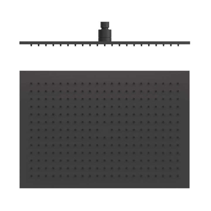 Rociador ducha TRES 450x315 mm negro mate - 29963203NM 1