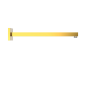 Brazo pared cuadrado TRES oro brillo - 13413940OR