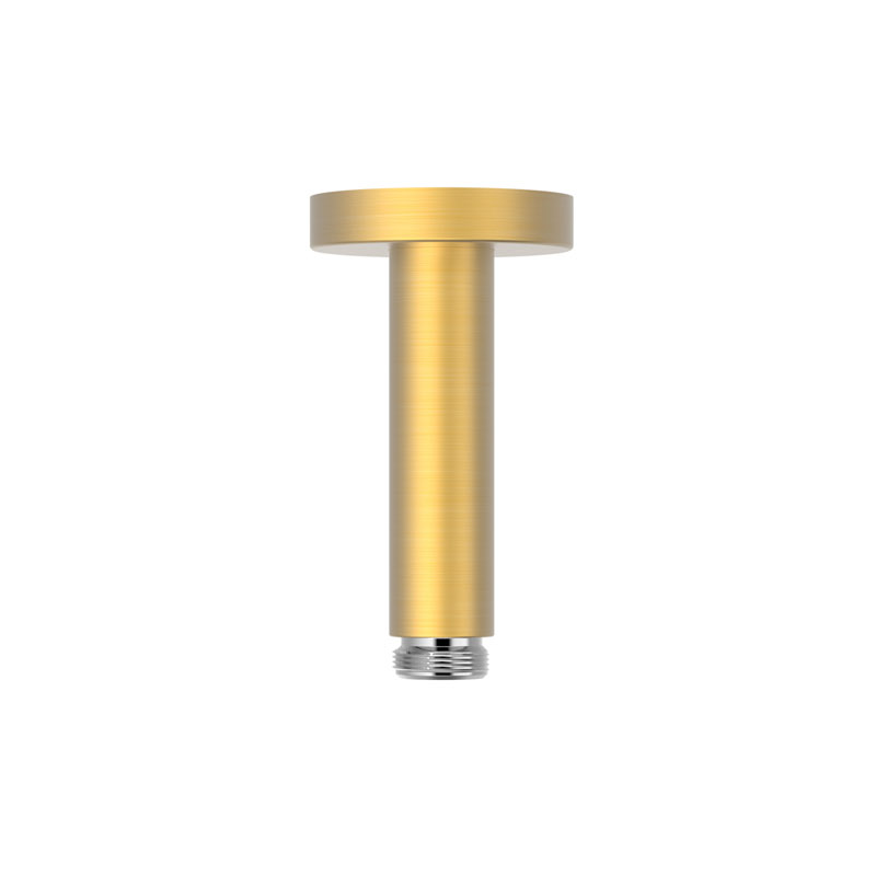 Brazo techo 100 mm TRES oro mate - 13452102OM