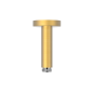 Brazo techo 100 mm TRES oro mate - 13452102OM