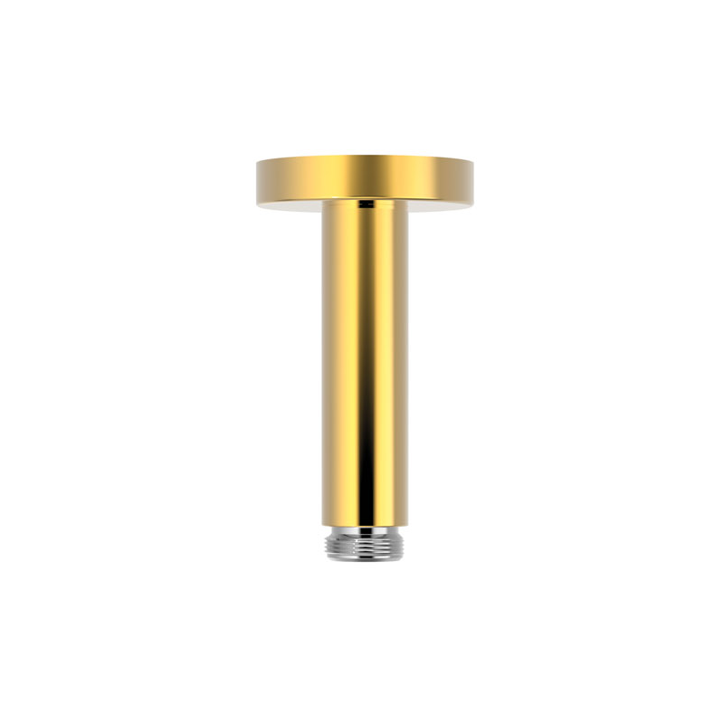 Brazo techo 100 mm TRES oro brillo - 13452102OR