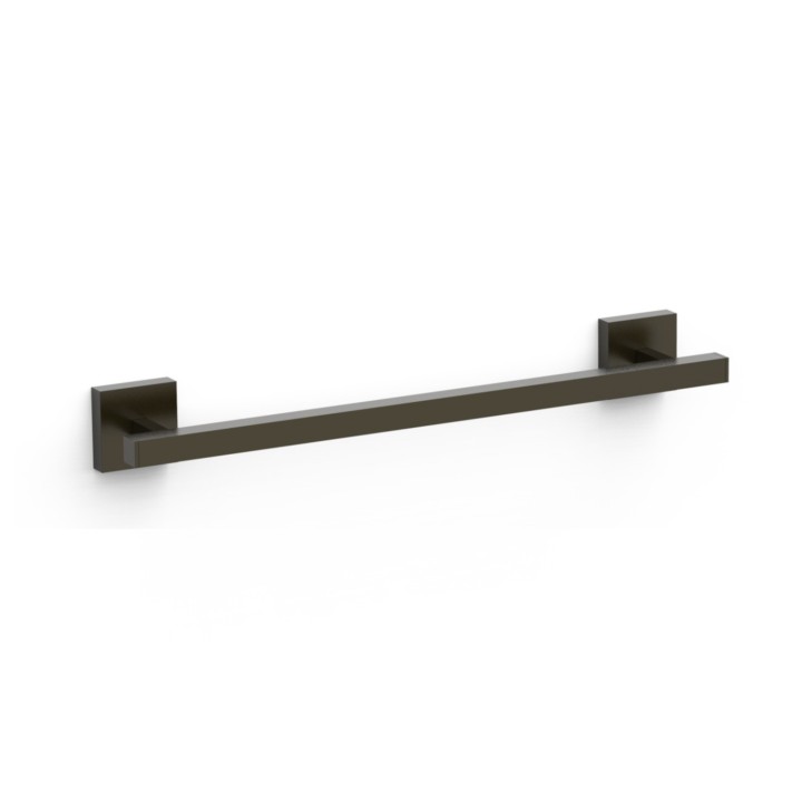 Toallero barra 40 CUADRADO negro bronce - 10723601KMB 1