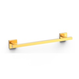 Toallero barra 40 CUADRADO oro brillo - 10723601OR 1