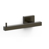 Portarrollo pared CUADRADO negro bronce - 10723606KMB 1
