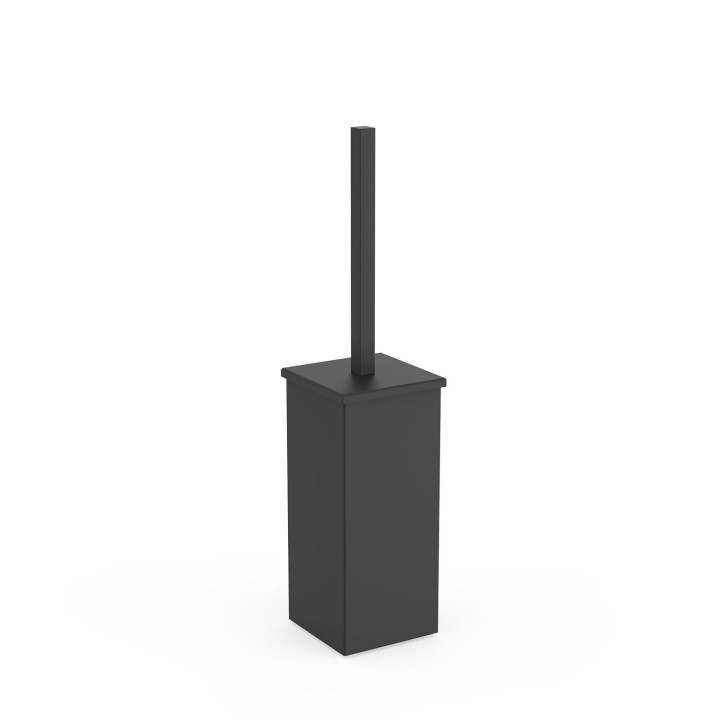 Escobillero de suelo CUADRADO negro mate - 10733605NM 1