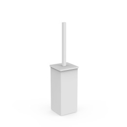 Escobillero de suelo CUADRADO blanco mate - 10733605BM 1