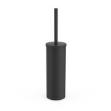 Escobillero de suelo REDONDO negro mate - 16133602NM 1