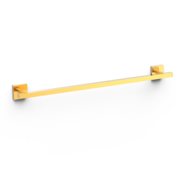 Toallero barra 60 CUADRADO oro brillo - 10723603OR 1
