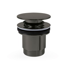 Válvula click 1.1/4" TRES SIMPLE RAPID negro metalizado - 24284001KM