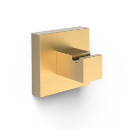 Percha pared CUADRADO oro mate - 10723620OM 1
