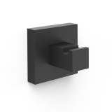 Percha pared CUADRADO negro mate - 10723620NM 1