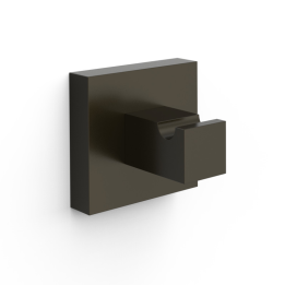 Percha pared CUADRADO negro bronce - 10723620KMB 1