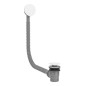 Válvula click con rebosadero para bañera TRES blanco mate - 03453420BM