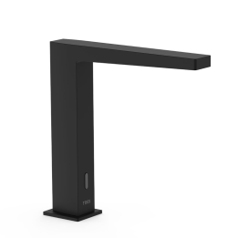 Grifo lavabo electrónico TRES 1 agua negro mate - 20261310NM 1