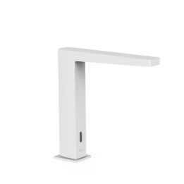 Grifo lavabo electrónico TRES premezclador blanco mate - 20261320BM 1