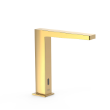 Grifo lavabo electrónico TRES premezclador oro brillo - 20261320OR 1