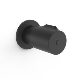 Llave de paso empotrada 3/4" LOFT-TRES negro mate - 06151101NM 1