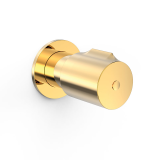 Llave de paso empotrada 3/4" LOFT-TRES oro brillo - 06151101OR 1