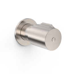 Llave de paso empotrada 3/4" LOFT-TRES acero - 06151101AC 1